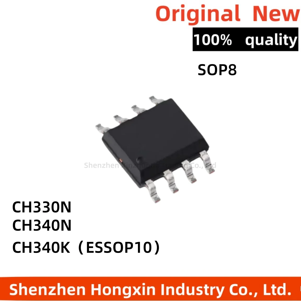 1-5pcs CH340N CH330N SOP8 SMT CH340K ESSOP10 USB to serial chip