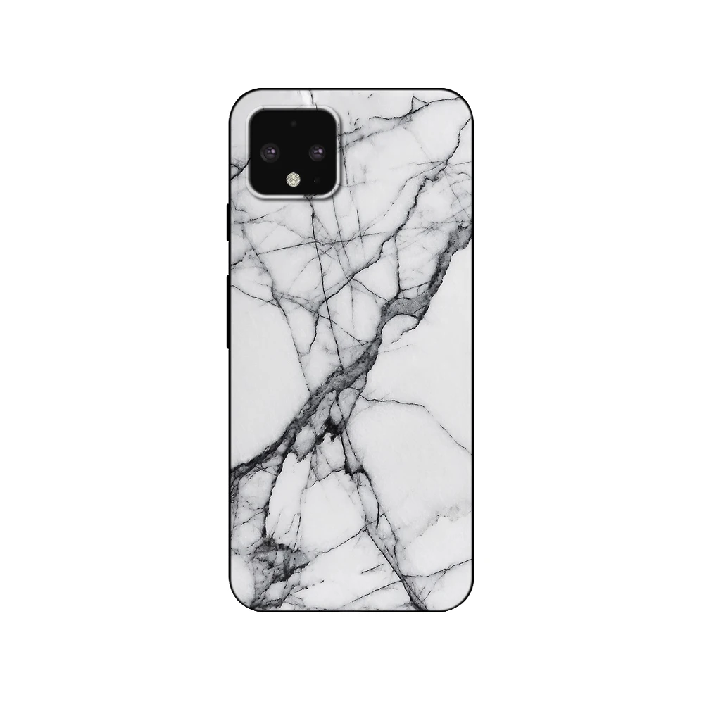 For Google Pixel 4 Case For Google Pixel 4A 4G 5G Case For Pixel 4 XL Case Pixel4 4 a 4XL black tpu case marble colorful fashion