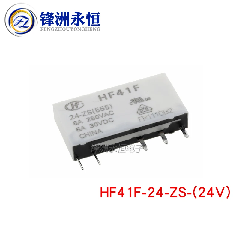 5 قطعة 41F-1Z-C2-1 HF41F -5 12 24 -ZS 6A سليم التتابع جبل على مقبس المسمار مع LED وحماية الدائرة 5 فولت 12 فولت 24 فولت رقاقة التتابع