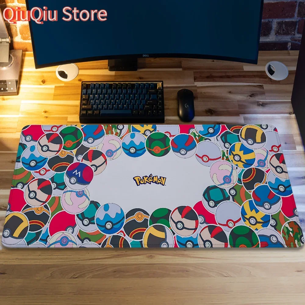 

Pokemon Gaming Keyboard Pad Mousepad Gamer Rubber Mat Wireless Mouse for Computer Accessories Deskmat Mausepad Table Pads Mats