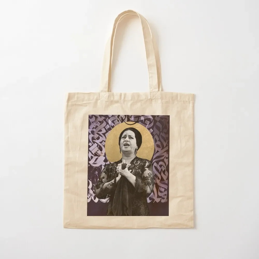 

Om Kalthoum Tote Bag woman shopping bag Women's bag