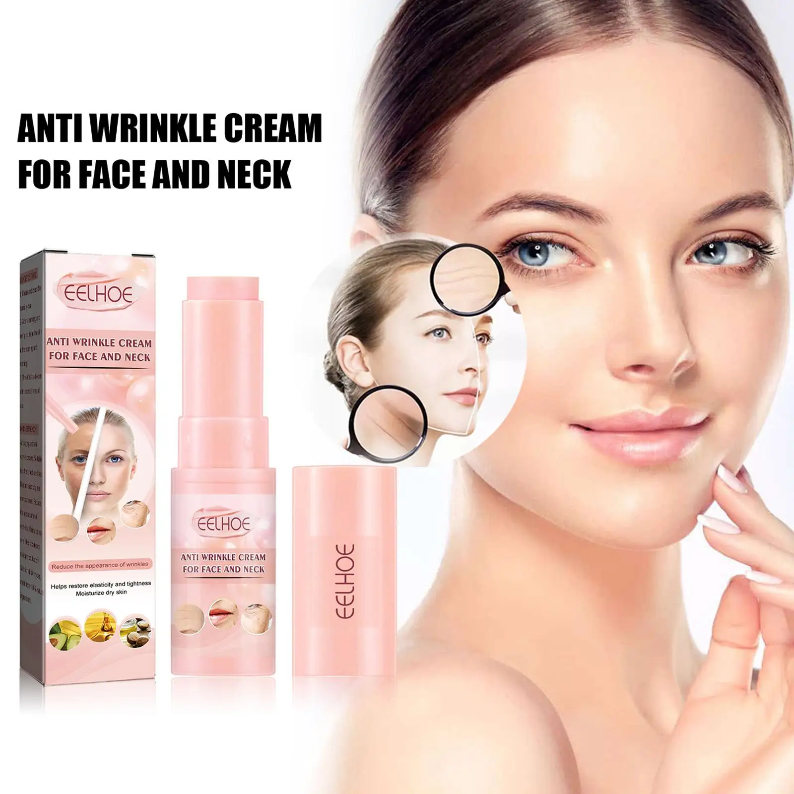 Collagen Vitamin E Multi Balm Stick Wrinkle Bounce Korean Tone Dull Anti-wrinkle Cream New Moisturizing Skin Cosmetics Brig A1v4