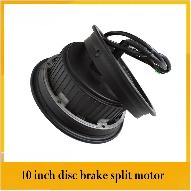 custom-made10 Inch Split Hub Motor 48v60v72v1000w-3000w Brake High Power Electric Scooter moped buggy ATV TRICYCLE CONVERSION
