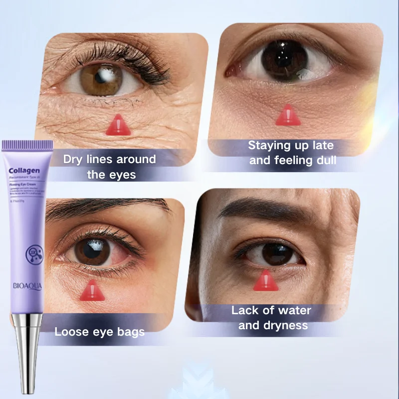 

Retinol Eye Bag Removal Cream Instant Anti-Wrinkle Lifting Firming Fade Fine LinesAnti Dark Circle Puffiness Brighten Eye Care