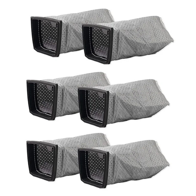 6 упаковок тканевых фильтр-мешков, замена для Hoover Porta Power Swingette S1015 S1029 CH30000, канистра, пылесос, аксессуары83x