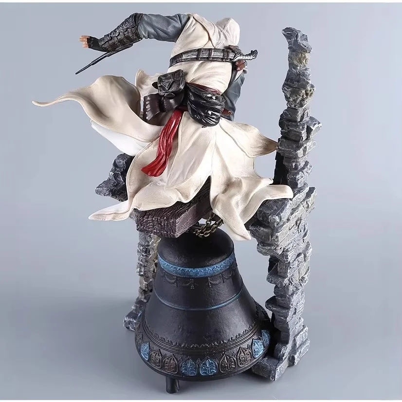 Assassin's Creed Cartoon Animation Action Figure da collezione - Altair Bell Tower Baike Connor Garage Kit Modello Periferia di gioco