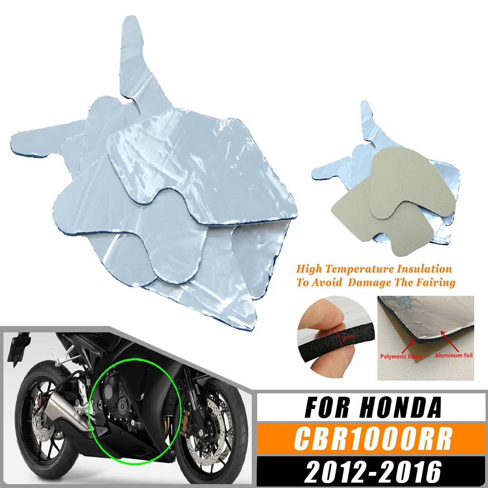 

For Honda CBR1000RR 2012-2016 2015 2014 2013 Motorcycle Heat Shield Mat Pre-Cut Belly Fairing Insulation Protection Accessories