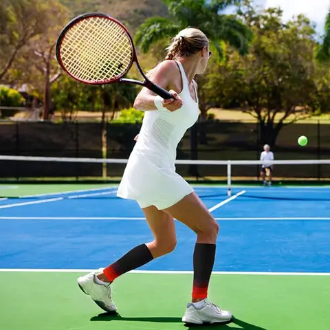 साइकिलिंग लेग प्रोटेक्शन 1 जोड़ी बछड़ा कम्प्रेशन स्लीव महिलाओं और पुरुषों के लिए रनिंग, शिन स्प्लिंट्स, वैरिकाज़ नसों के दर्द से राहत के लिए 10 best sales पैर का सहारा - №6