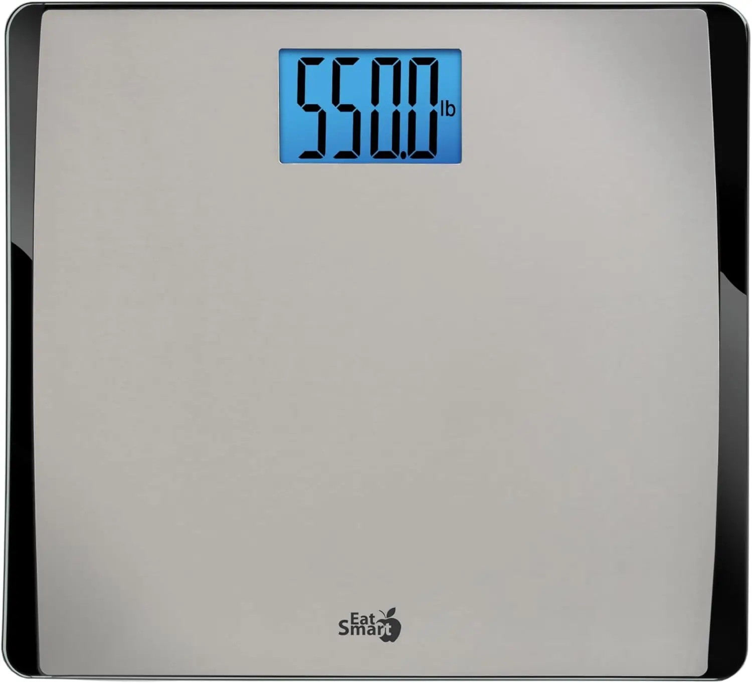

Precision 550 Pound Extra-High Capacity Digital Bathroom Scale, Extra-Wide Platform, Stainless Steel Body Weight Scale