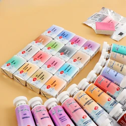Volle Pfanne weiße Nächte Künstler feste Aquarell farben 19 Farben Macaron/Bonbon farbe für Maler Student Kunst bedarf