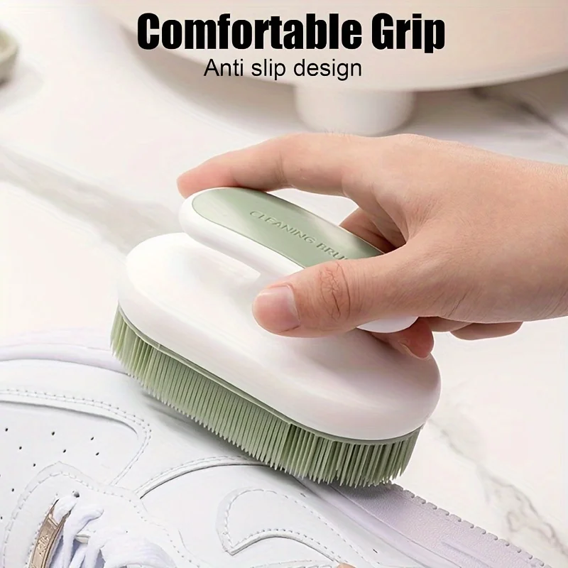 PE material for cleaning, washing, brushing shoes, bristles that do not fall off, soft bristles that do not damage clothes