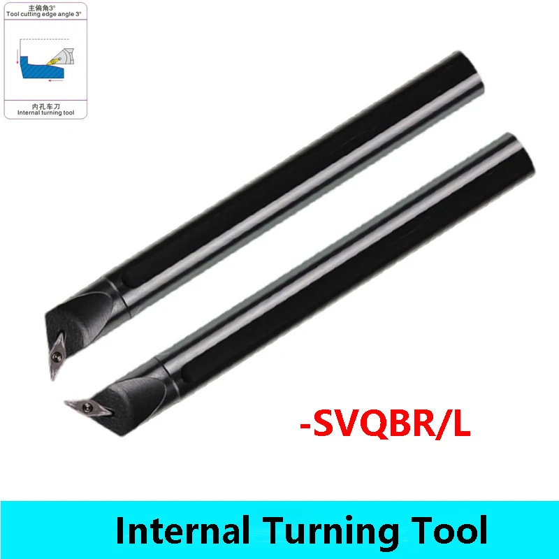 

LIHAOPING Internal Turning Tool Holder S12M S16Q S20R SVQBR11 SVQBL11 CNC Metal Lathe Cutter Inner Boring Bar SVQBR SVQBL