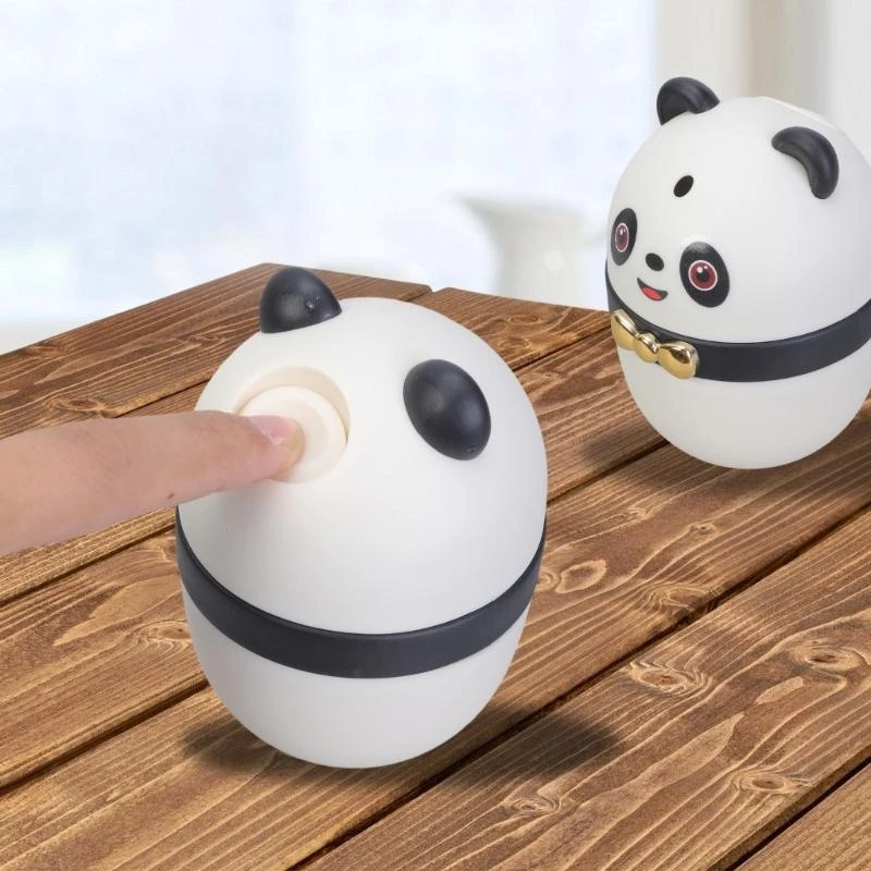 Fun Panda Toothpick Storage Box Convenient Press Designs Nonslip Base Ensures Stability for Home and Restaurant Use 0XXB