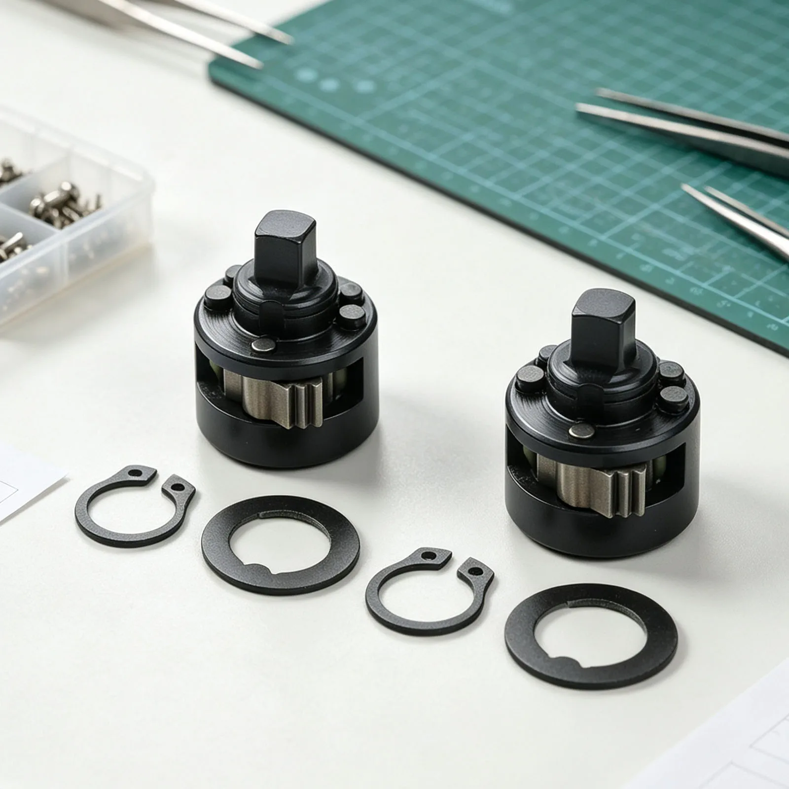 2PCS 12MM 1/4 Inch Ratchet Head Anvil Replacement Kit For 42-06-1006 Electric Wrench Repair Parts Tool Accessories