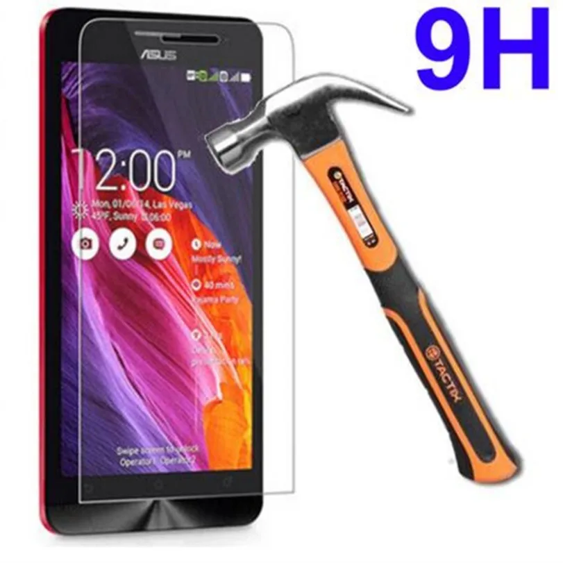 Safety Tempered Glass For Asus ZenFone C / ZC451CG / Z007 4.5 inch Screen Protector Toughened Protective Film Guard Protection