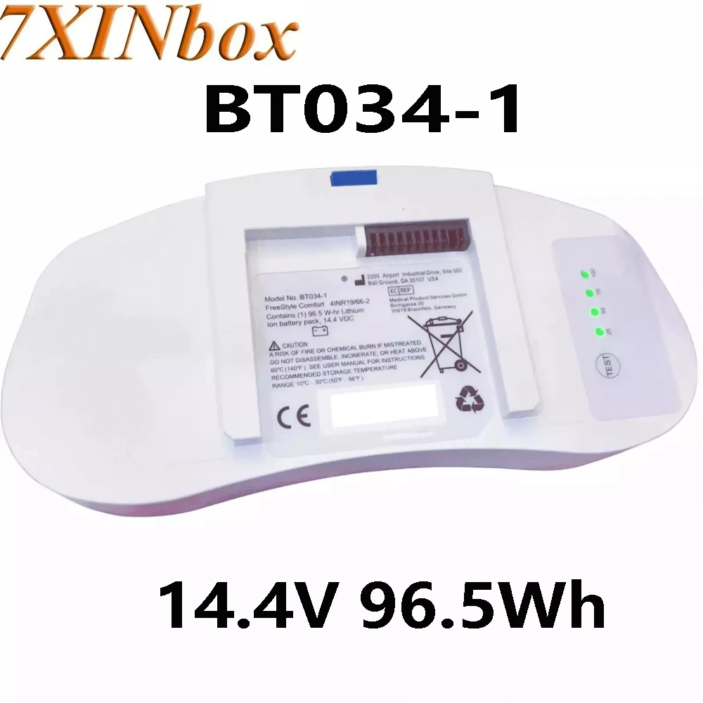 7XINbox BT034-1 14.4V 96.5Wh Genuine Battery For Caire FreeStyle Trade Comfort Portable Concentrator