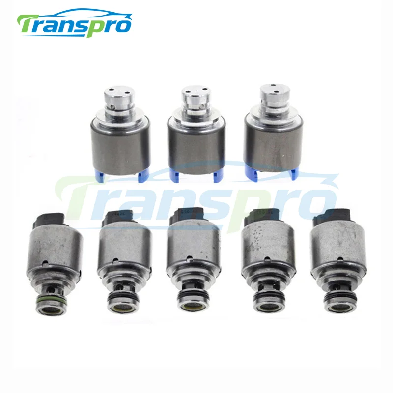 High Quality 8PCS 5HP24 5HP24A Transmission Solenoids Kit Suit For BMW 740i 525i X5 4.4i Jaguar XJ8 XK8 4.0L
