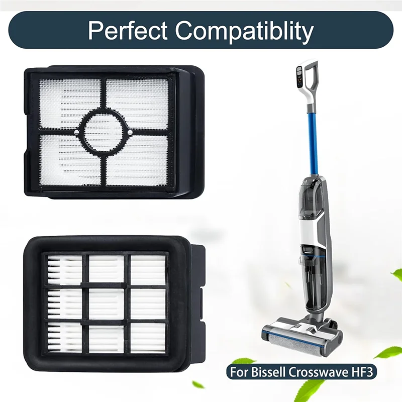Filtros hepa de substituição para bissell crosswave hf3 3598n sem fio molhado seco aspirador acessórios vendas
