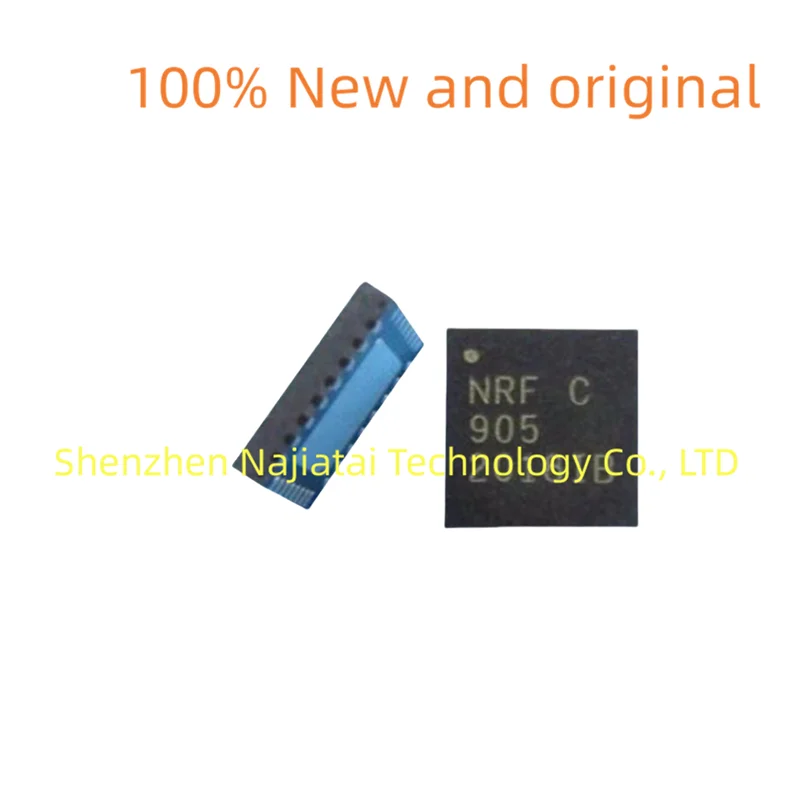 5 pièces/uno 100% nouvelle puce d'origine NRF905-REEL NRF905 905 QFN32 IC