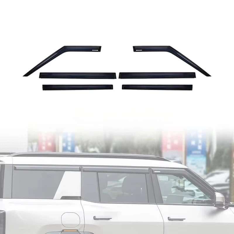 

2025 New Design 4/6 Pack Window Visor Rain Shield Deflector for Leopard 8 Accessories