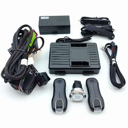 Dla Old Porsche Cayenne Rok 2006-2009 Dodaj rozrusznik PKE Bezkluczykowy system dostępu Zdalne uruchamianie silnika typu Plug and Play