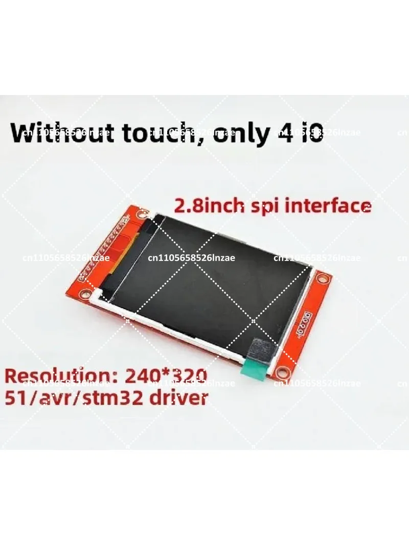 2.8 Inch SPI LCD Display 240x320 TFT Module ILI9341 Low IO Interface