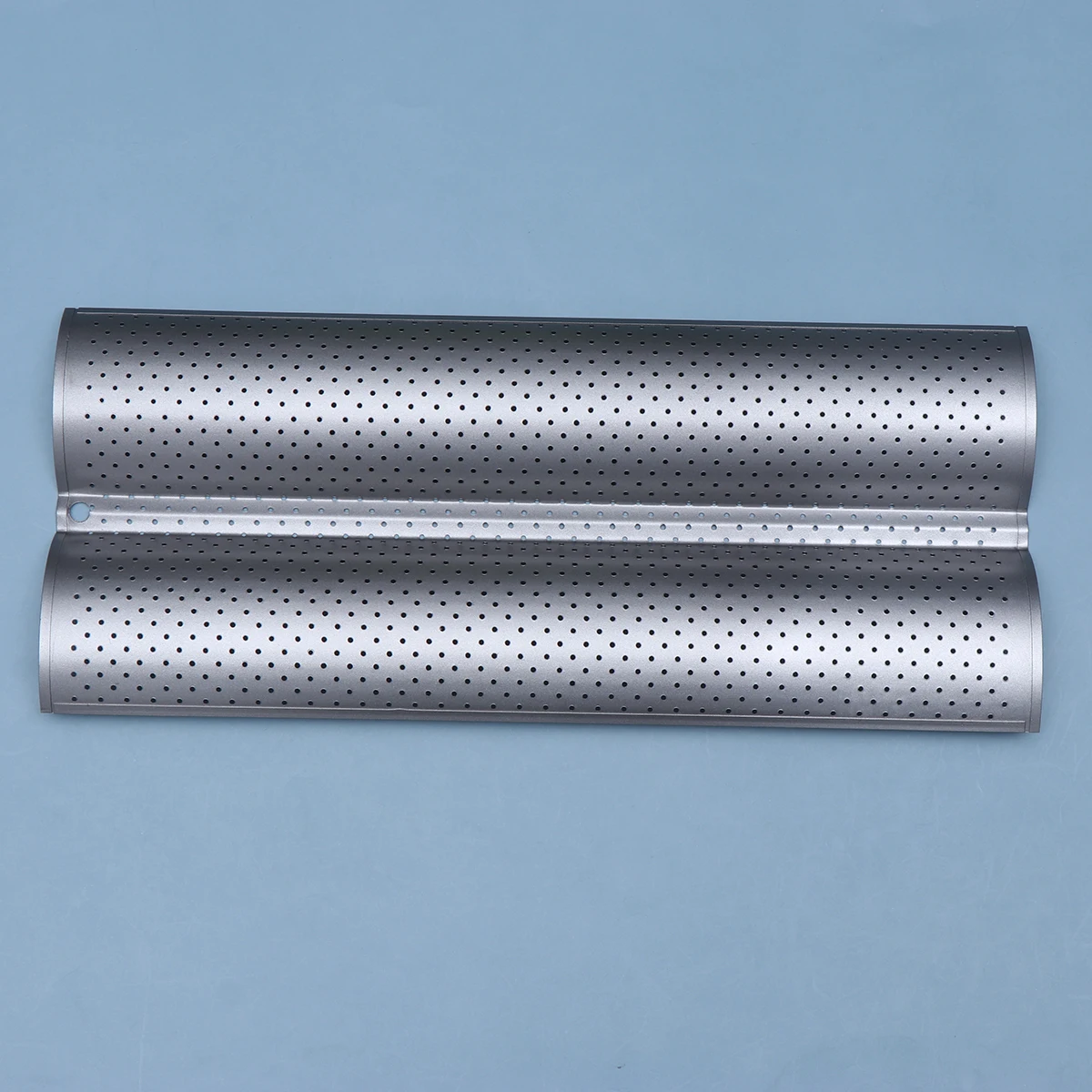 

2pcs Bread Baking Tray Mold Carbon Steel Homemade Perforation Pans Kitchen Tool Wave Stick French Bread Loaf