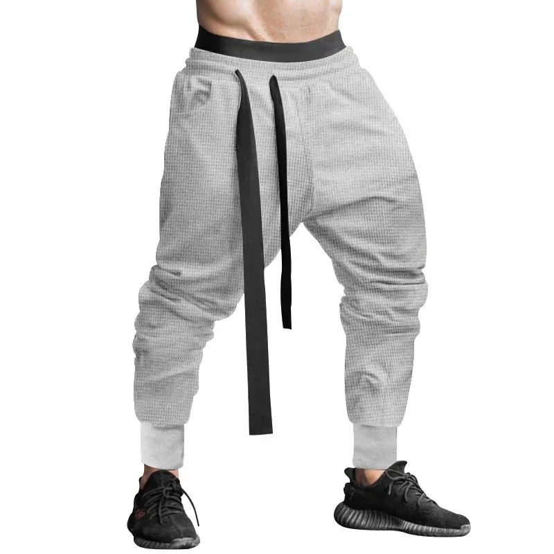 New Spring/Summer Men's Casual Pants Hip Hop Solid Color Youth Loose Pants Legging Trousers