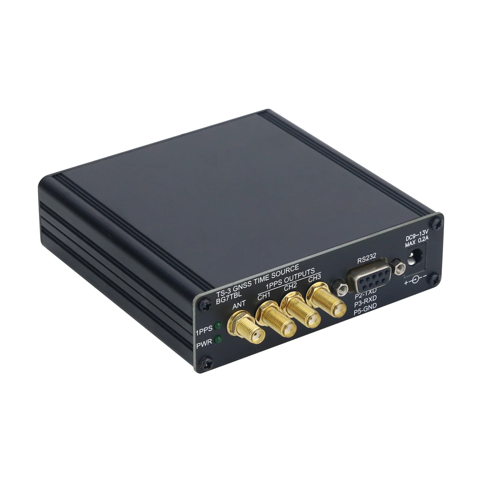 BG7TBL TS-3 Clock Source 1PPS 0-3.3 V 3 Channel SMA Port LEA-M8T GNSS GPS Beidou Second Pulse Timing