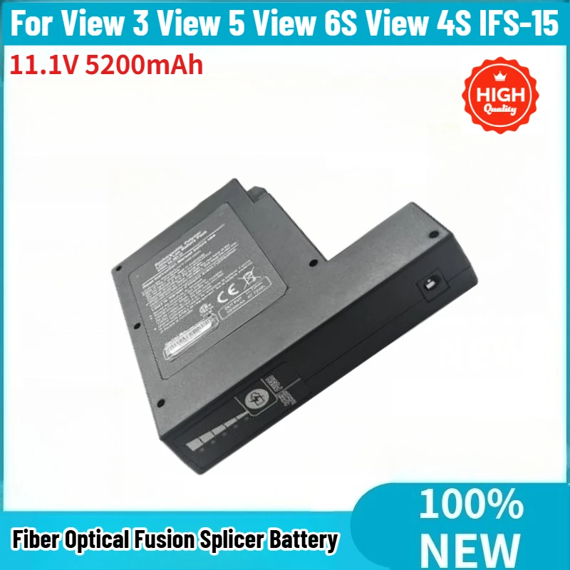 

LBT-40 LBT-52 High Quality Replacement Battery 11.1V 5200mAh for View 3 5 6S 4S IFS-15 Fiber Optical Fusion Splicer Brand New