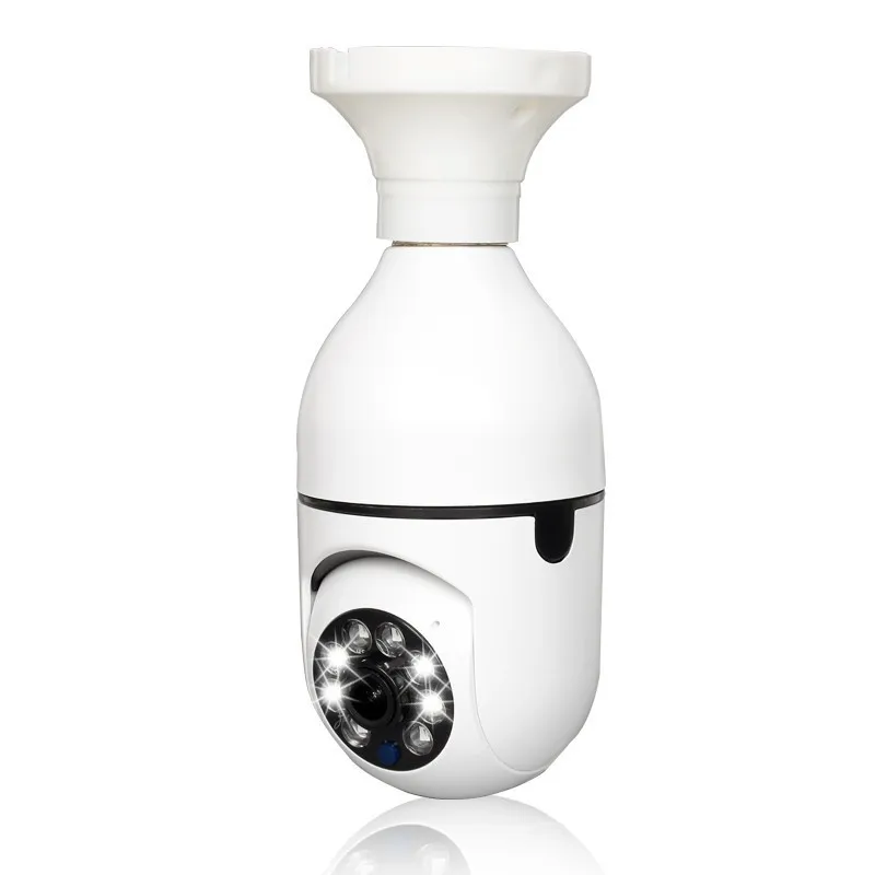 Imagem -03 - Câmera de Vigilância Wifi Bulb E27 Visão Noturna Colorida Rotação de 360 ° Rastreamento Humano Automático Conversa Bidirecional Casa Inteligente 2mp V380pro