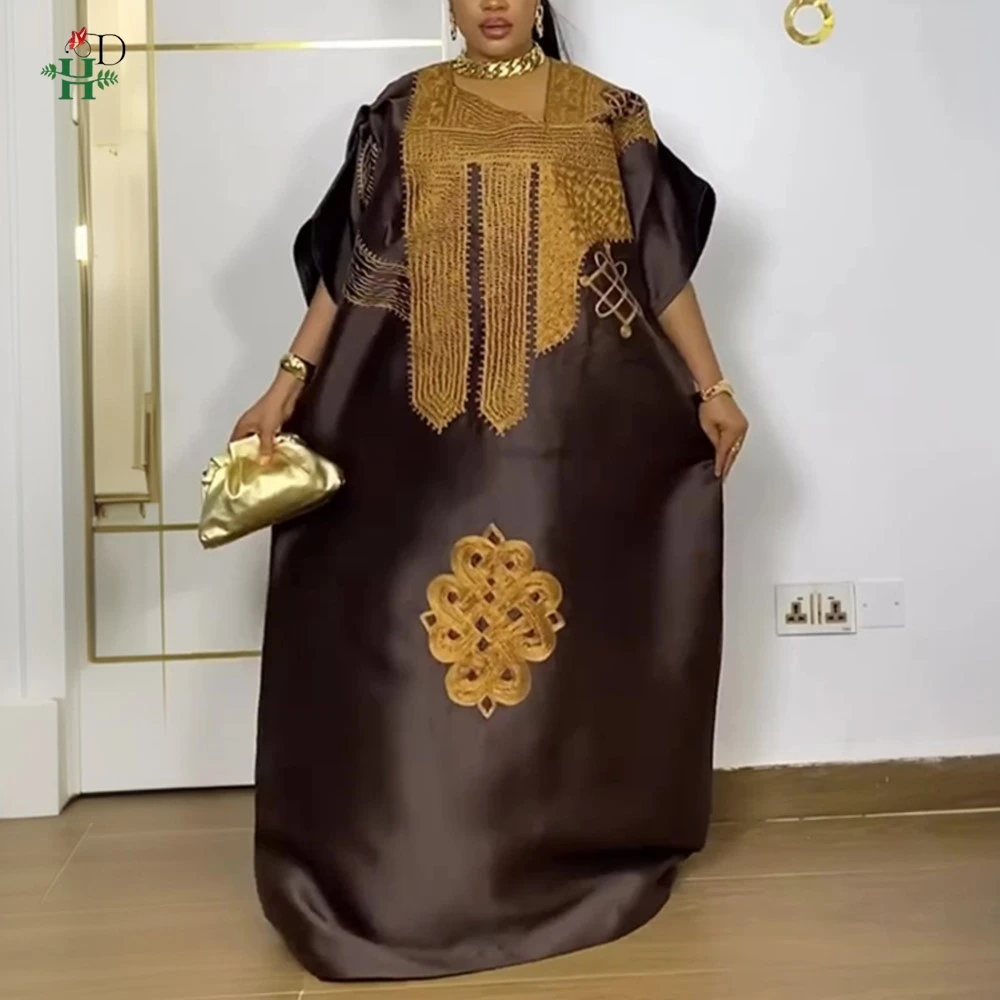 

2026 New African dresses for woman Turkey dresses luxury elegant 2024 абая из дубая Embroidery Nigerian woman traditional outfit