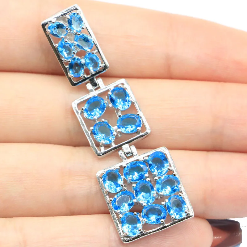 Buy 4 Get 1 Free 5.4g Multi Color Citrine Tourmaline Peridot Blue Topaz Kunzite Violet Tanzanite Smokey Topaz Silver Pendant