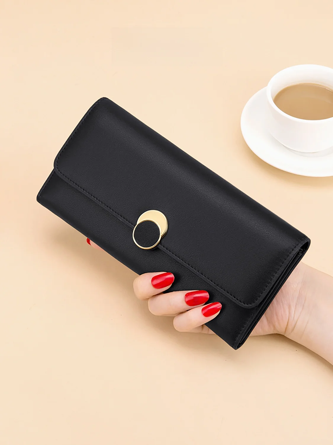 cnoles-long-leather-wallet-for-women-bla-cowhide-handbag-multi-carent-card-holder-coin-purse-faionable-ladies-bag