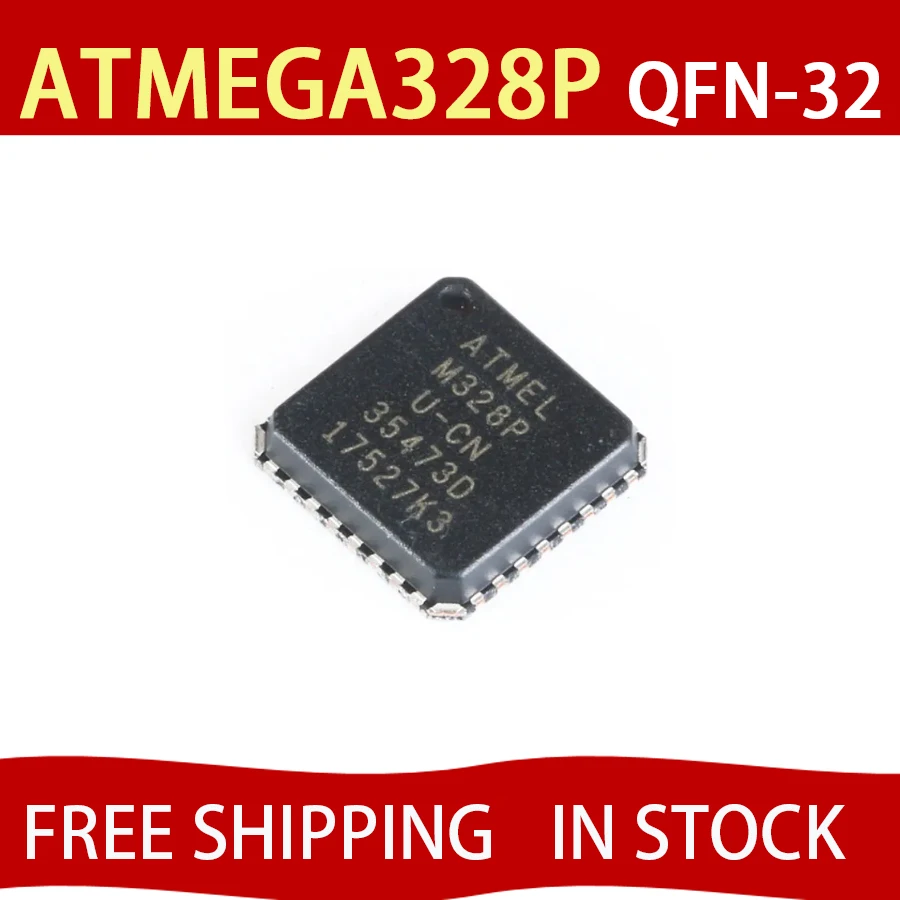 ATMEGA328P-MU ATMEGA328P ATMEGA328 328P-MU QFN-32 8bit Micro chip controller originale