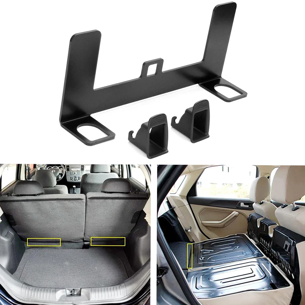 Kit de Montagem Universal de Aço para Ancoragem de Cadeira de Segurança Infantil Automotiva para Conector de Cinto ISOFIX e Trava de Suporte de Cinto de Segurança