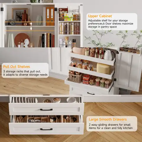 8 best sales रसोई पेंट्री कैबिनेट - №2