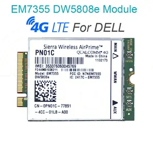 EM7430 DW5816e GOBI6000 4G card LTE for Dell Latitude 7280 7285 7290 7389  7390 7480 7490 E7470 Cat6 300M 4G module - AliExpress 7