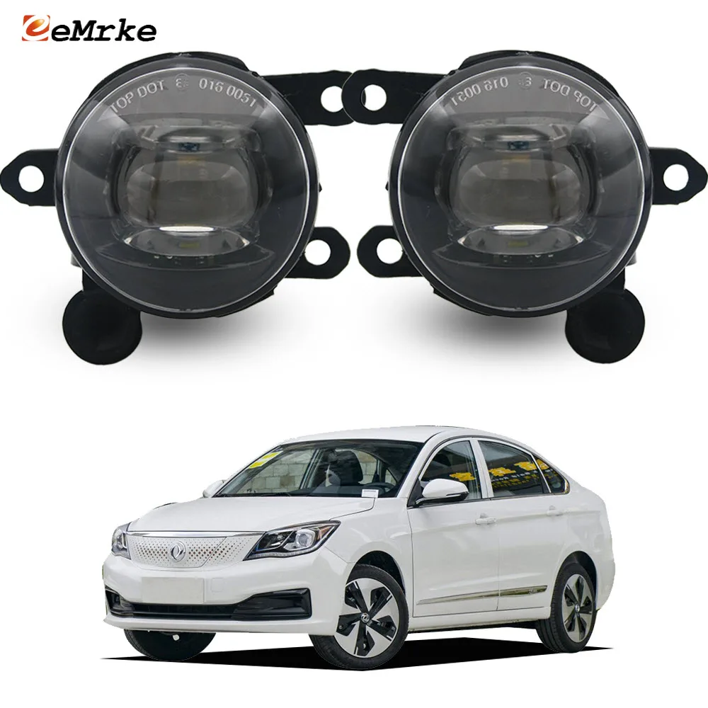 

Обновление светодиодных противотуманных фар DRL для Evolute i-Pro 2022 2023 2024 2025/Dongfeng e70 14 Вт Пара H11 Заводская замена противотуманных фар дальнего света