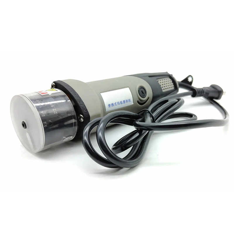 Handheld Tungsten Electrode Sharpener Dustproof Grinding Machine Portable Tungsten Grinder for Electrode size GM400