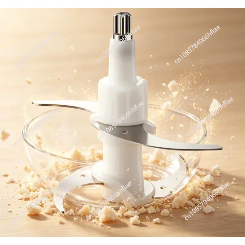 Universal Stainless Steel Replacement Blades & Blade Holders for Meat Grinders and Food Processors