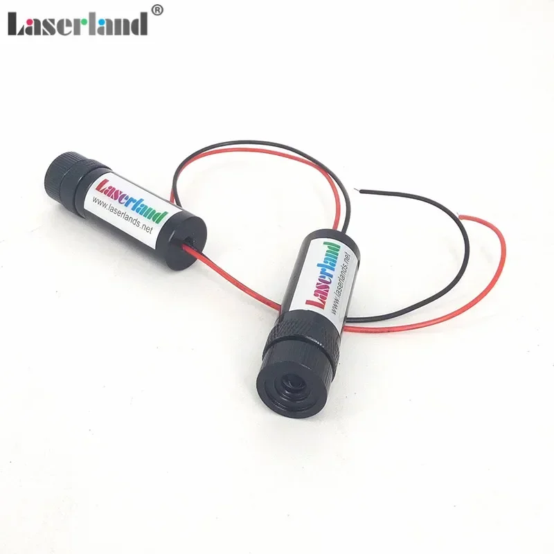16*56 Mm Ronde Dot 650nm 5 Mw 30 Mw Rode Focusable Laser Diode Module Glas Lens 5VDC