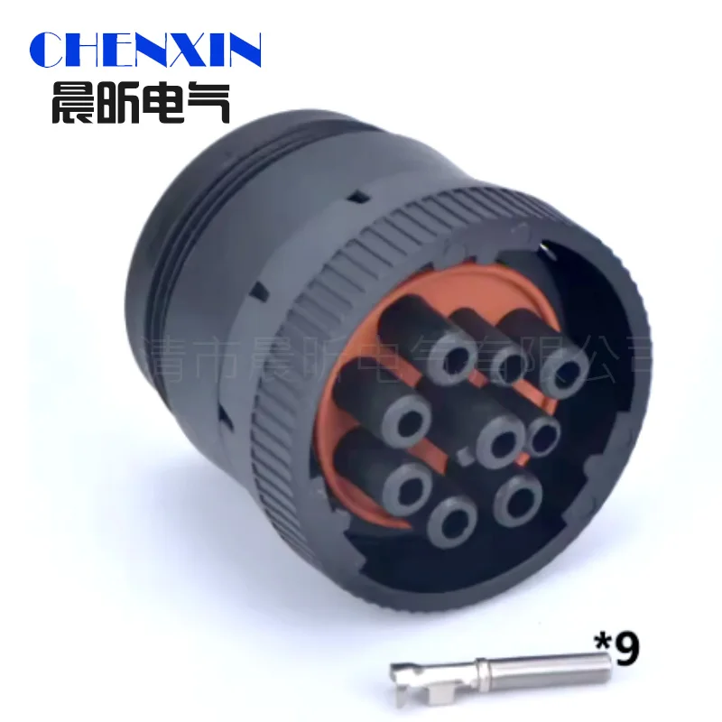 9 Pin HD16-9-1939P HD16-9-1939S for  Deutsch Waterproof Auto Plug Diagnosctic Tool Circular Connector For Track J1939