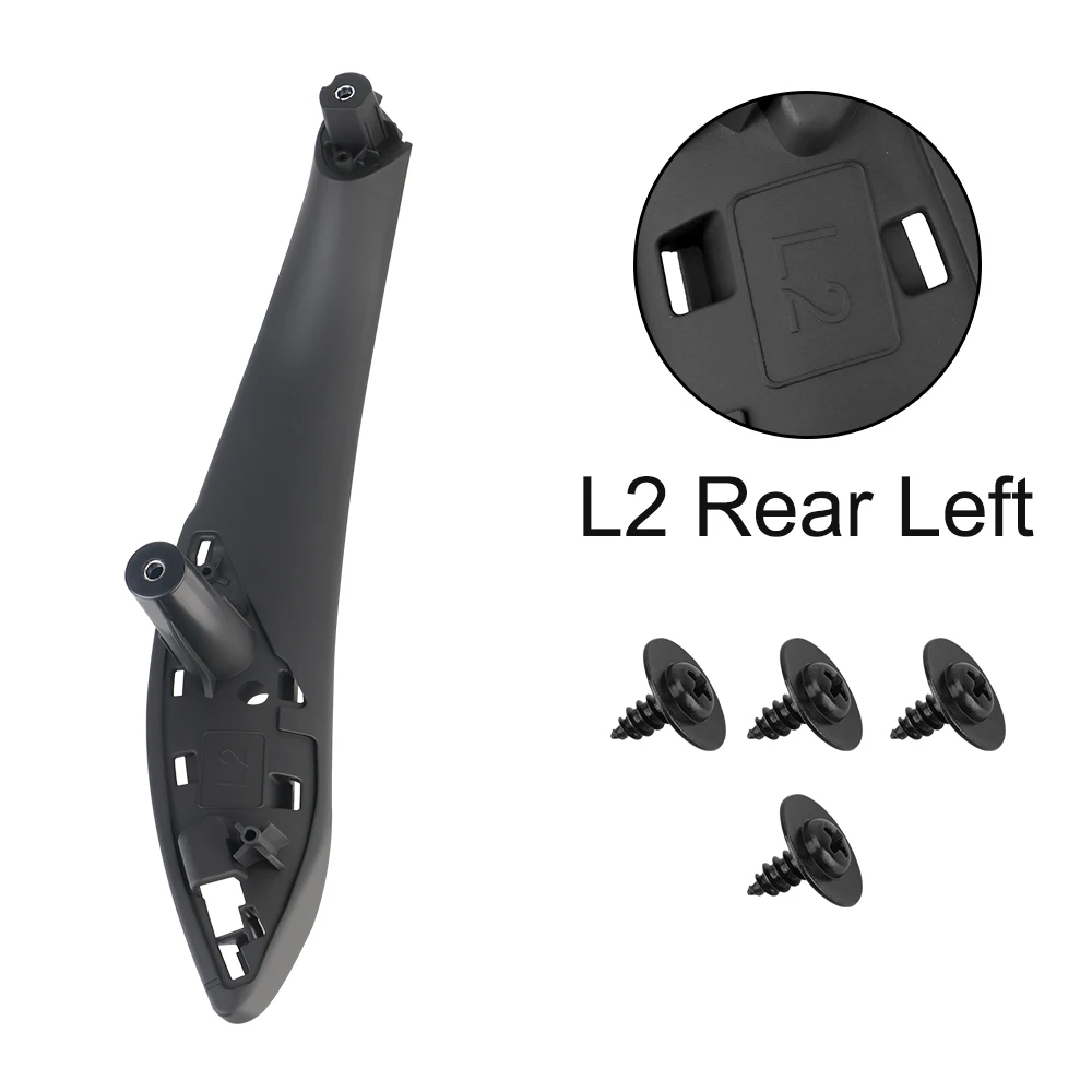 Deurpaneel Pull Trim Cover Voor Bmw F30 F80 F31 F32 F34 F35 Auto Binnenhandgreep Zwart Voor Linker/Rechter Binnendeurgrepen
