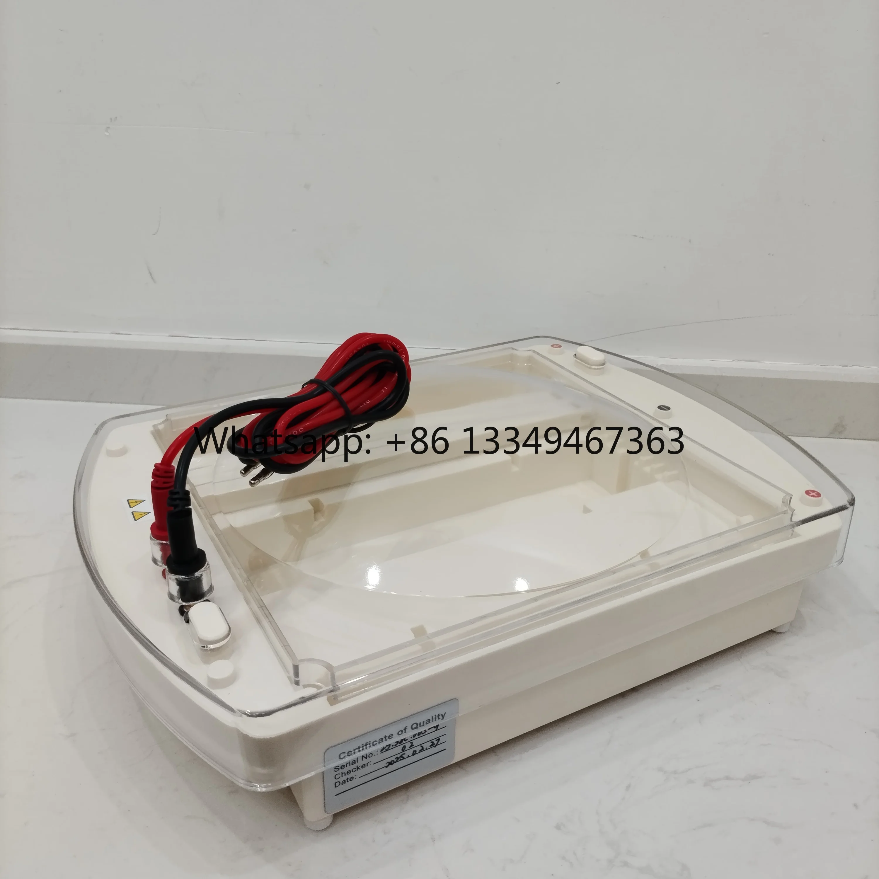 Horizontal Buffer Volume Gel Horizontal Electrophoresis Cell for Cellulose Acetate Membrane