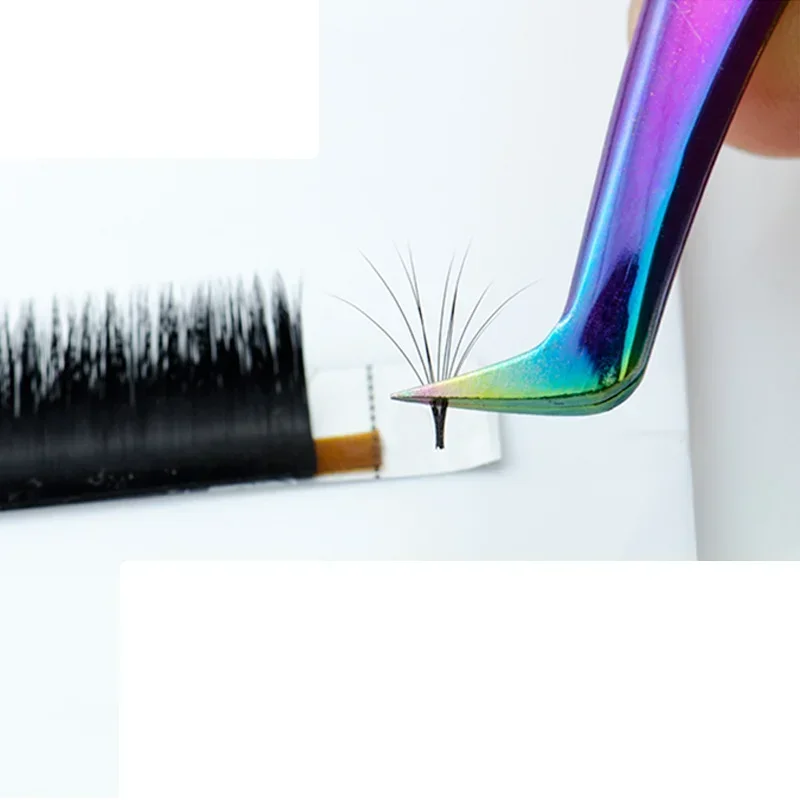 Professional Eyelashes Tweezers For Lashes Extension Nipper Stainless Steel High Precision Eyelash Extension Eyebrow Tweezers