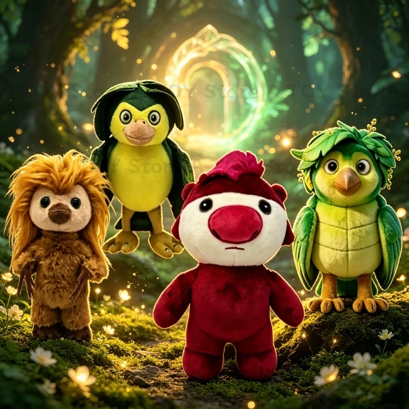 ‌ Película 2026: Ollie Intercambiado ‌ Muñeco de peluche Ivy, Juguete de peluche del pájaro Pookoo de The Wild Swap, Muñeco de peluche de animal de película, Regalos de juguete