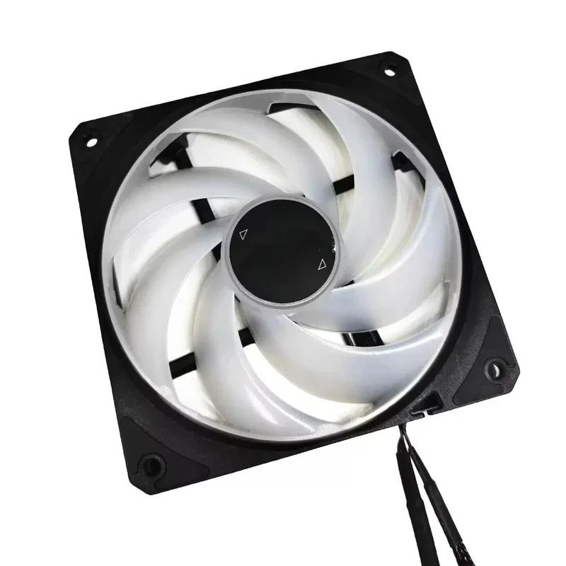 N+ Original for Cooler Master DF1202512RFMN 12cm PWM Silent Case Cooling Fan, 5V 3-Pin ARGB