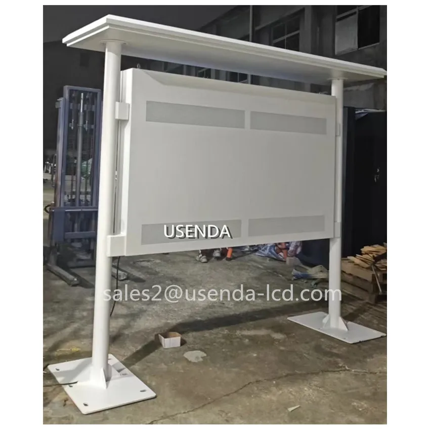 75 65 POLLICI 4K Ultra alta definizione 3000 nit TV impermeabile ad alta luminosità Display pubblicitario per schermo LCD esterno