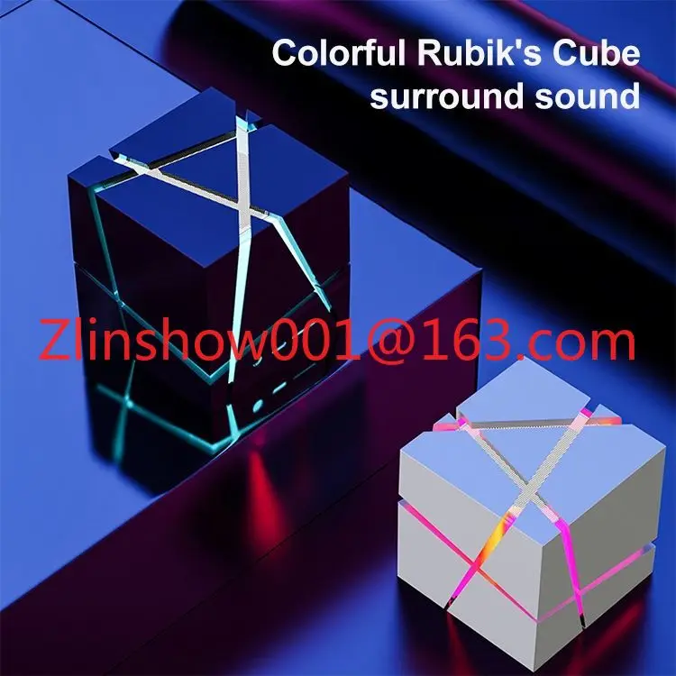 Mini Portable Bluetooth Speaker  Wireless Surround Sound TF Card Slot for Outdoor Use MP3 Music Player Built-in FM Radio